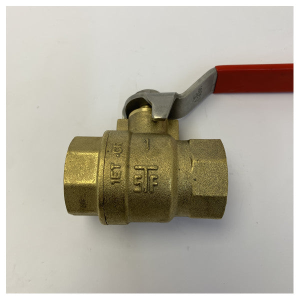 Maestrini 1inch Chrome-Plated Brass Gate Valve 5140F - Marine Grade