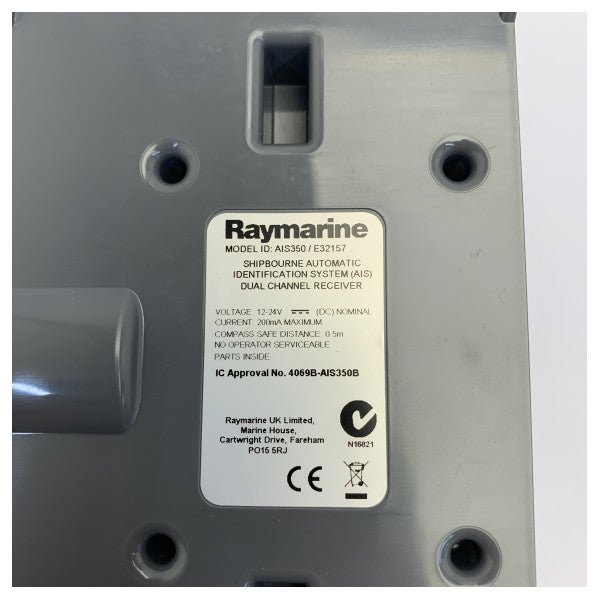 Raymarine AIS350 Dual Channel AIS Receiver E32157 Marine Electronics