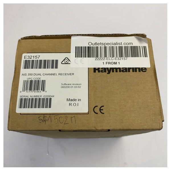 Raymarine AIS350 Dual Channel AIS Receiver E32157 Marine Electronics