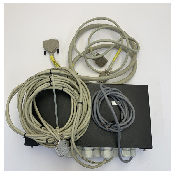 VDL 6040-30-10 Marine Electronics Interface Unit with D-Sub Cables