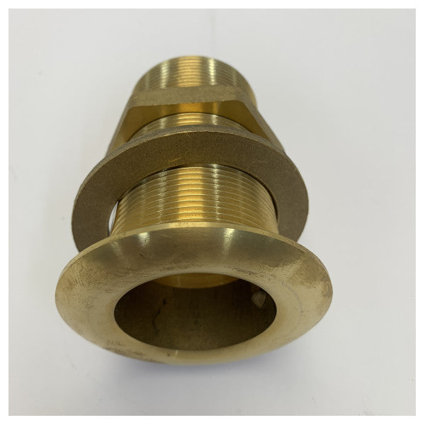 Messing-Durchbruchverschraubung 60 mm - Marine-Qualität Yacht-Beschläge 