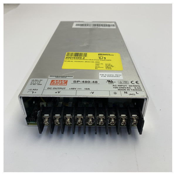 Fonte de Alimentação comutável Mean Well SP-480-48 48V 10A 480W SMPS - Novo 