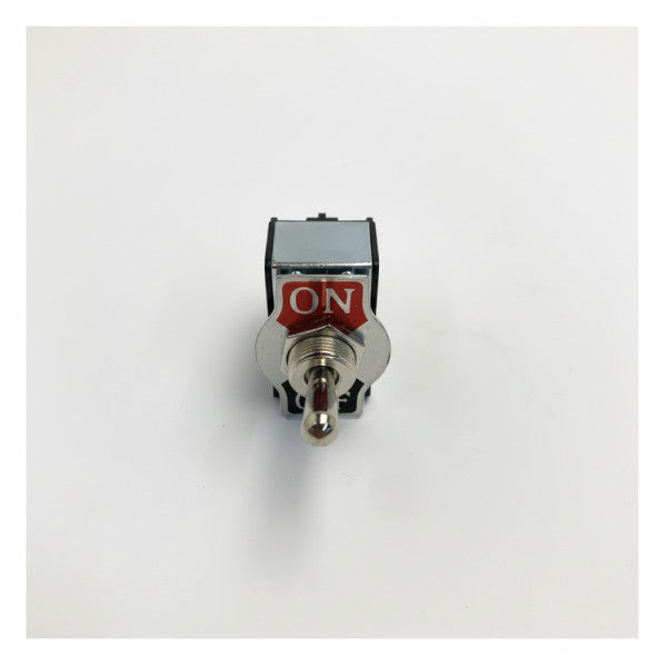 Multicomp MCR13-28A-07 Toggle Switch with Red ON Indicator Plate