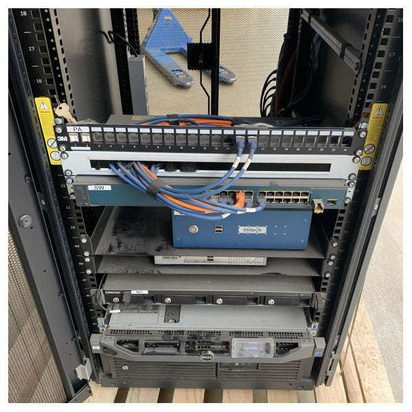 Armadio rack per server HP 10622 G2 Series con porta ventilata bloccabile 