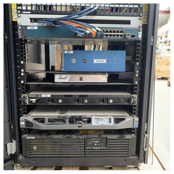 Armadio rack per server HP 10622 G2 Series con porta ventilata bloccabile 