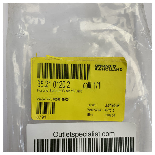 Furuno IC-306 Satcom-C -hälytysyksikkö - merielektroniikka 