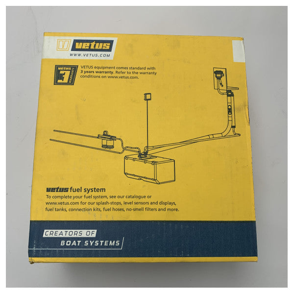 Vetus FS5116 Protección de desbordamiento de combustible sin derrames