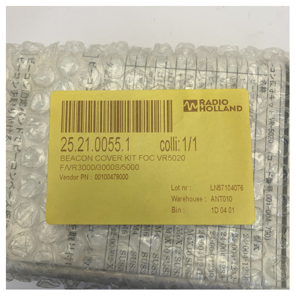 Kit de couvercle d’entretien de la balise VDR Furuno VR-5000 VR-5020 FQ4-2006-015 