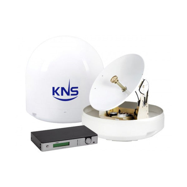 KNS Supertrack S6 60cm Marine TVRO stabiliserat antennsystem - nytt 