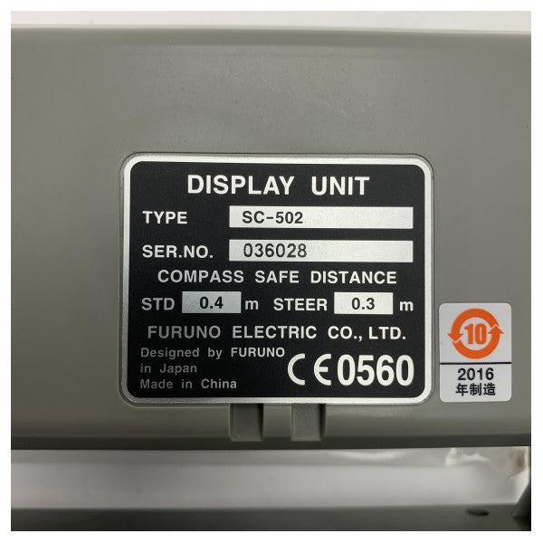 مراقب بوصلة الأقمار الصناعية Furuno SC-50 SC-502-E 