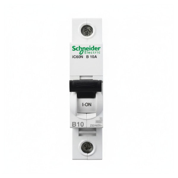 Schneider Electric Acti9 iC60N Circuit Breaker 2P B10A - A9F78210 Marine Grade