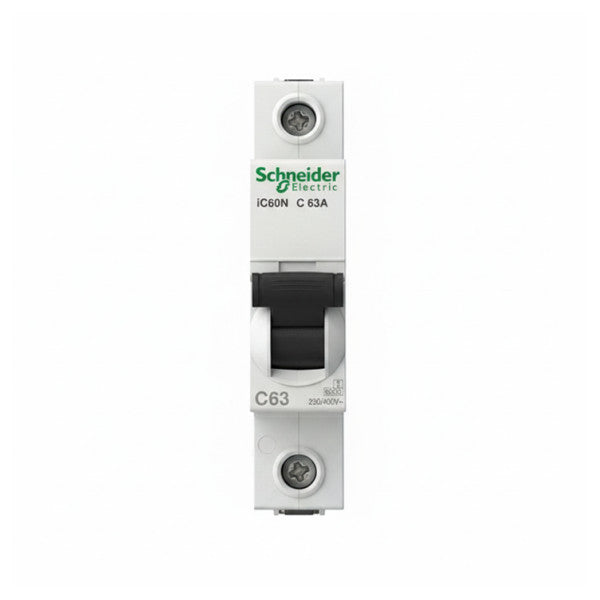 قاطع الدائرة Schneider Electric Acti9 iC60N C63A MCB 