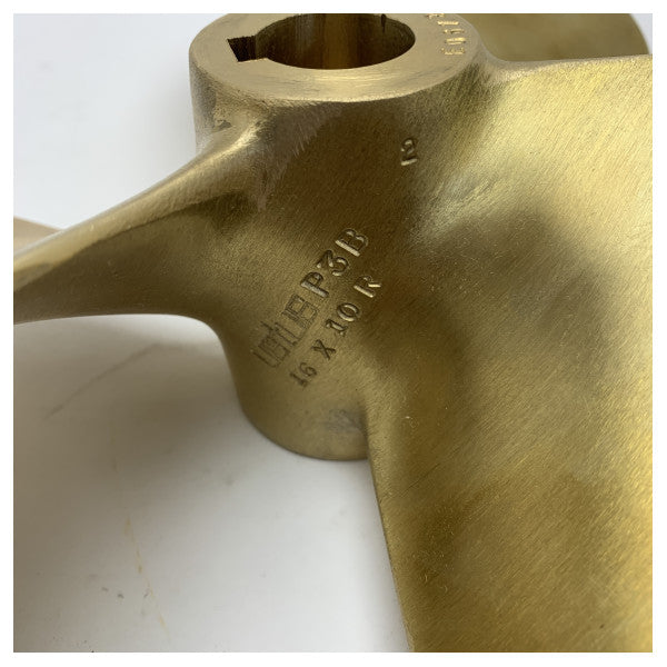 Προπέλα σκάφους Vetus Bronze P3B 16x10 Inch RH - 30 mm - P3B16X10R 