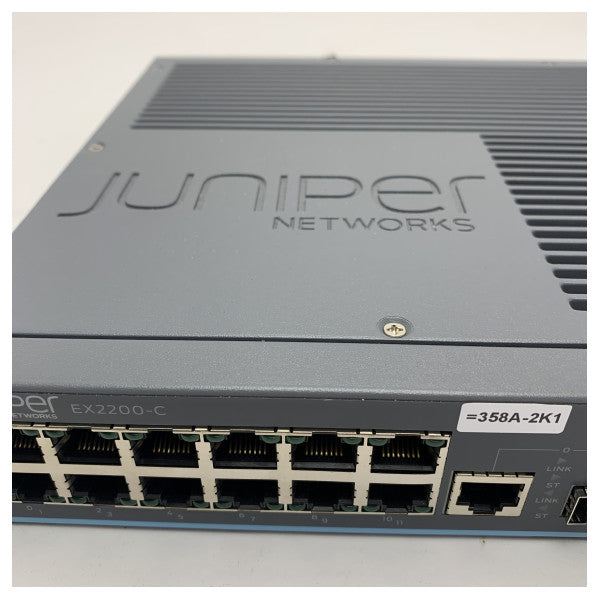 Juniper EX2200-C 12-Port Fanless Gigabit Ethernet Anahtarı 