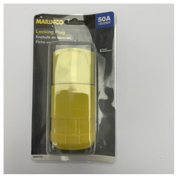 Marinco 6365CRN Marine Electrical Connector - 50 Amp 125/250V Verriegelungsstecker 