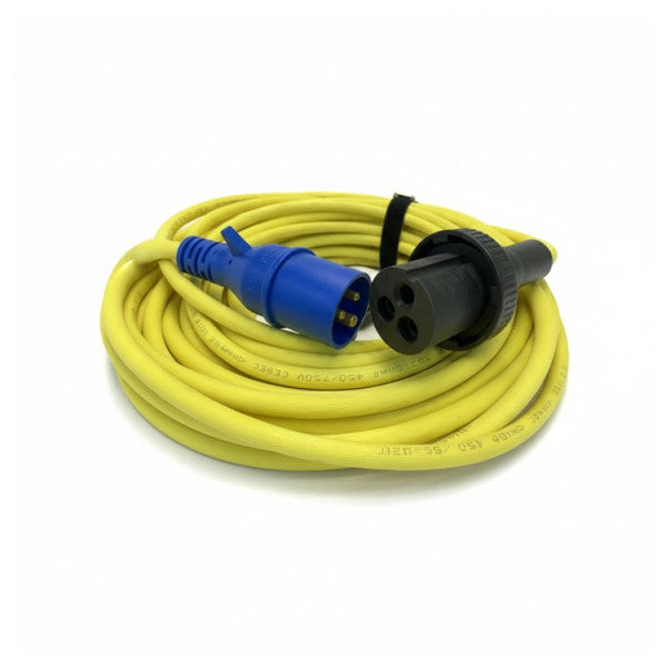 Cable de extensión de alimentación de puerto Ratio 2821 Marine - amarillo de alta visibilidad 