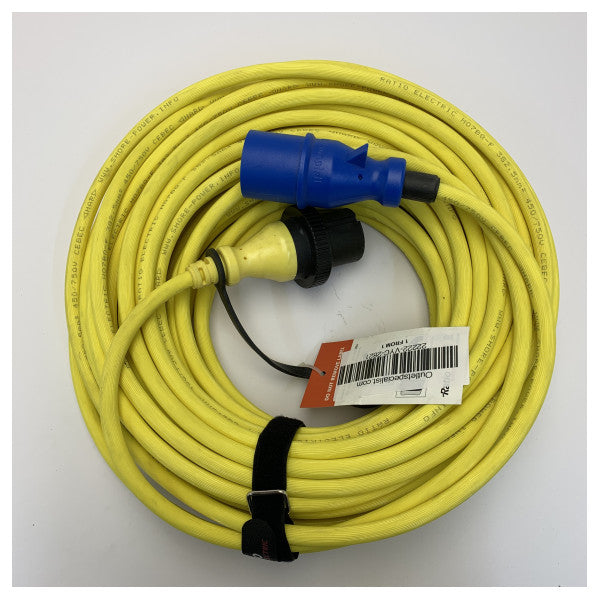 Cable de extensión de alimentación de puerto Ratio 2821 Marine - amarillo de alta visibilidad 