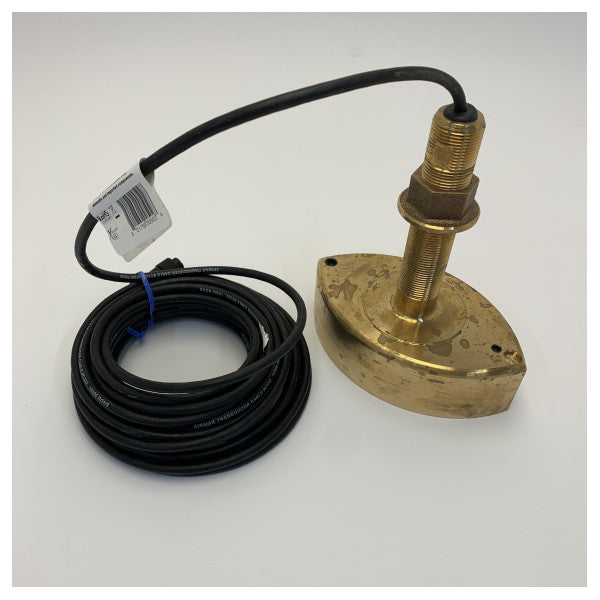 Airmar B258 bronze gennem-skrogs-transducer 1 kW 50/200 kHz - Ny 