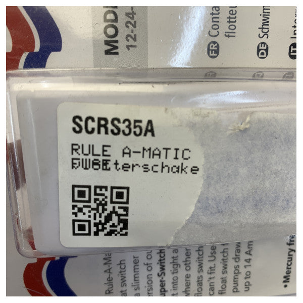 Rule-a-matic interruttore a galleggiante 35A o 35FA SCRS35A 