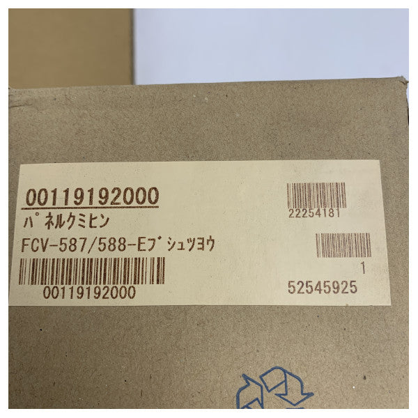 Furuno Balık Bulucu Ön Çerçeve FCV-587/588 Butonlar ve Düğmeler ile Değiştirme Paneli 