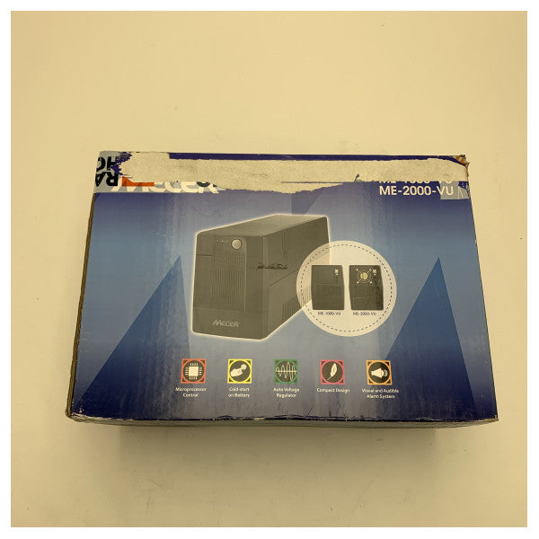 Mustek ME-1000-VU UPS 1000VA AVR ve USB Bağlantılı Deniz Gücü Yedeklemesi