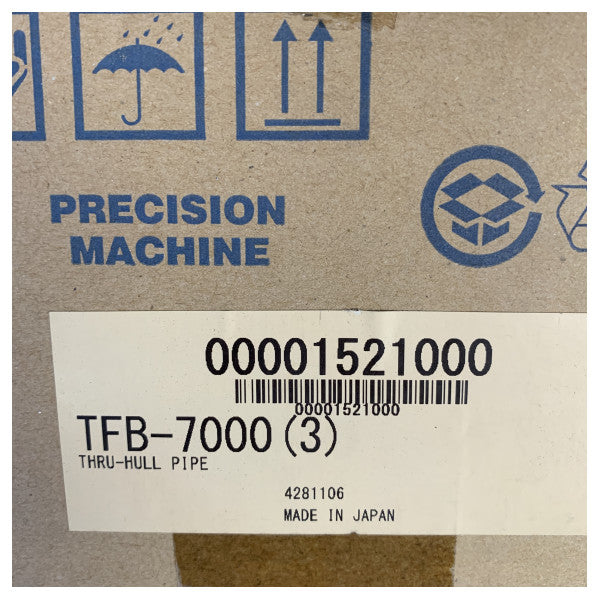 Furuno Thru-Hull Pipe TFB-7000-3 | Marine Thru Hull Fitting for Sensors and Cables 