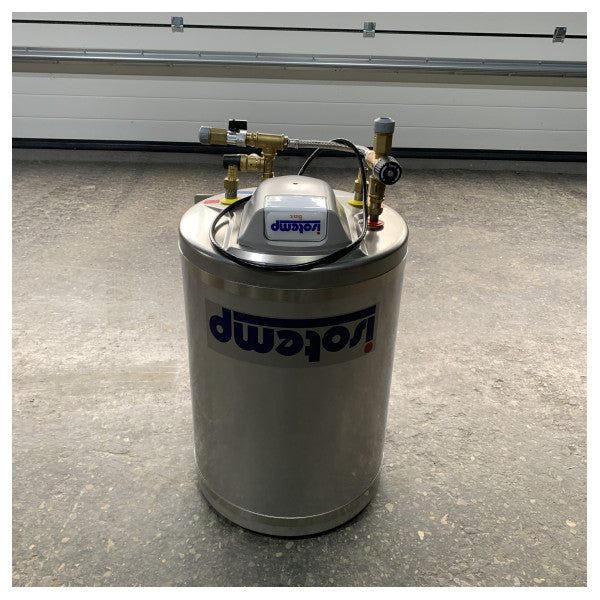 Isotherm Isotemp 40L Tisħin tal-Ilma Marittimu 115V 750W Valv tat-Taħlit tal-Azzar Inossidabbli 