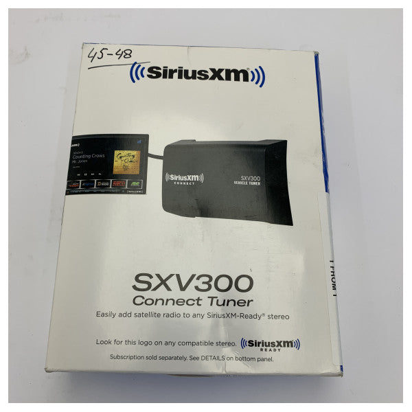 Sintonizador para vehículos SiriusXM SXV300V1 Connect para electrónica marina - Nuevo 