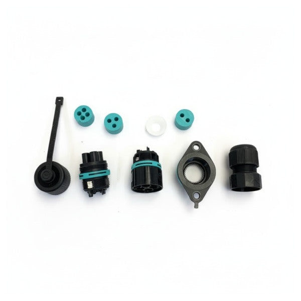 Combi North Marine Electrical Connector Kit EU14.372.04 with Teal Seals 