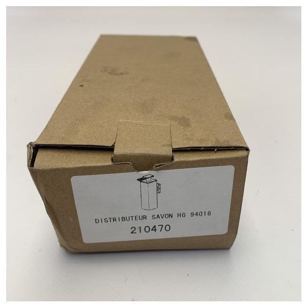 Ruostumattomasta teräksestä valmistettu kylpyhuoneen saippua-annostelija - HG94016