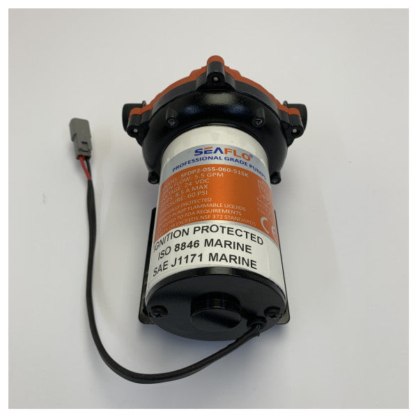 مضخة مياه غشائية بحرية Seakeeper SFDP2-055-060-51SK 24V 