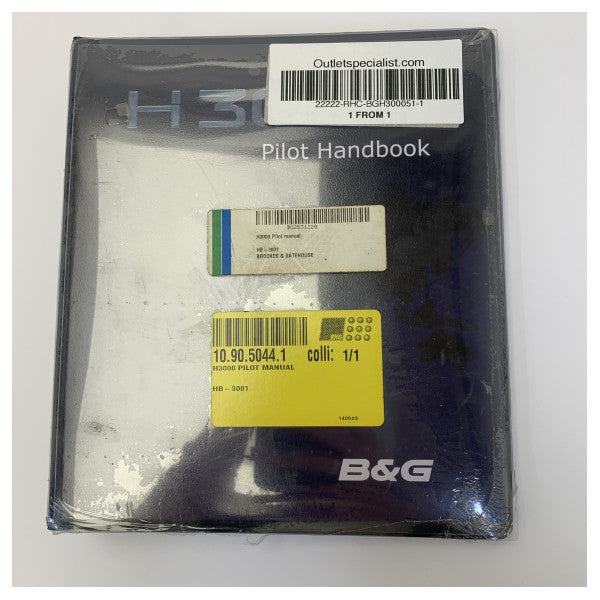 B&G H3000 Autopilot System User Manual & Documentation - BGH300051-1