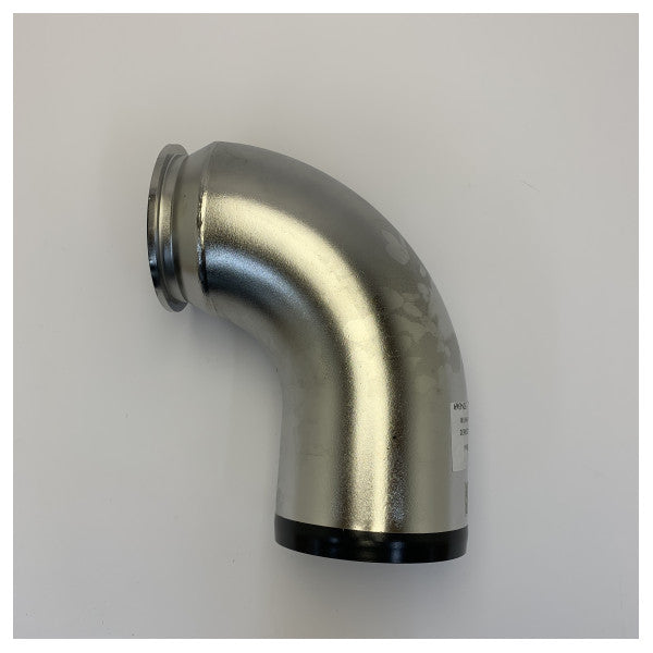 Cummins 5294367 Marine Exhaust Elbow for B3.3 Engine - Polished Metal 