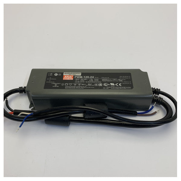 Mean Well PWM-120-24 LED Driver 120W 24V 5A Constant Voltage Power Supply 