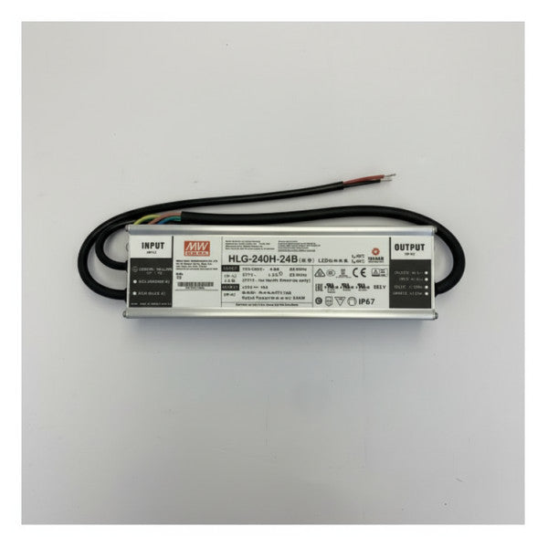 Alimentation pour driver LED Mean Well HLG-240H-24B 24V 10A 240W IP67 