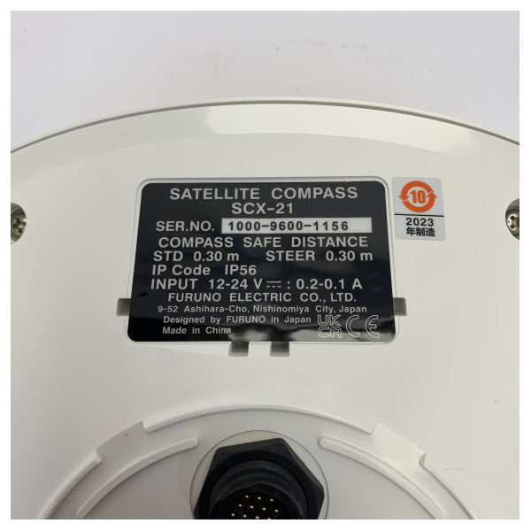 Furuno SCX-21-P GNSS satellittkompass antenneenhet - NMEA0183 - GPS - Glonass 