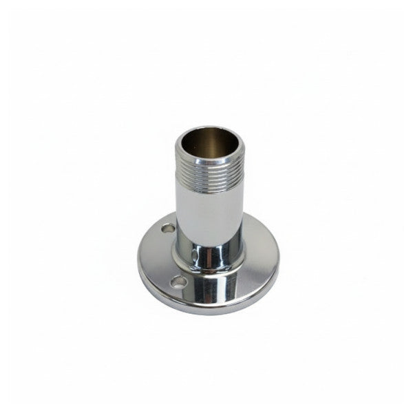 Base per antenna Chrome Marine 3 cm - Supporto fisso da ponte per yacht e barca 