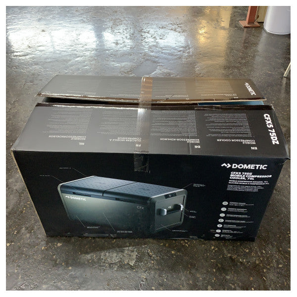 Dometic CFX5 75DZ Frigorífico e congelador portátil de compressor com duplo compartimento - 75 L 