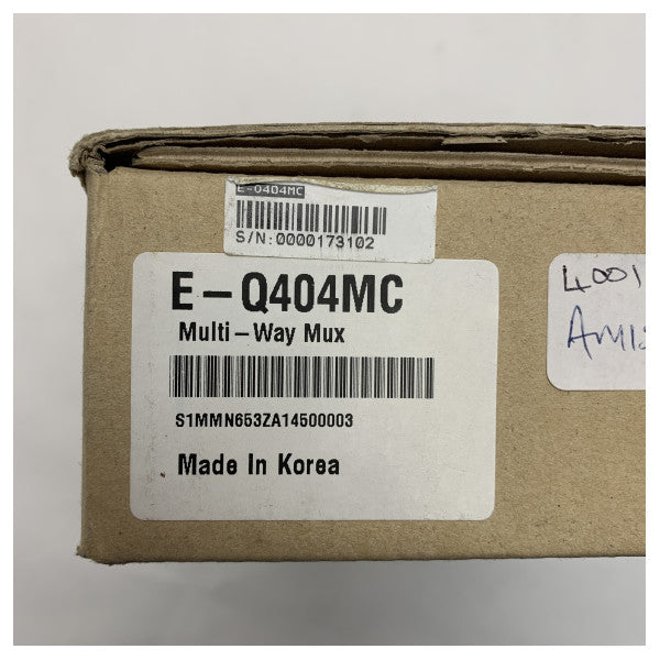 4CH Mini Quad Video Multiplexer E-Q404MC für Schiffsüberwachungssysteme