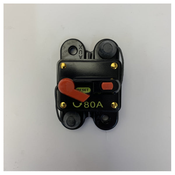 80A rückstellbarer Schutzschalter SFC MT80 - 12V/24V Marine- & Autobatterie 