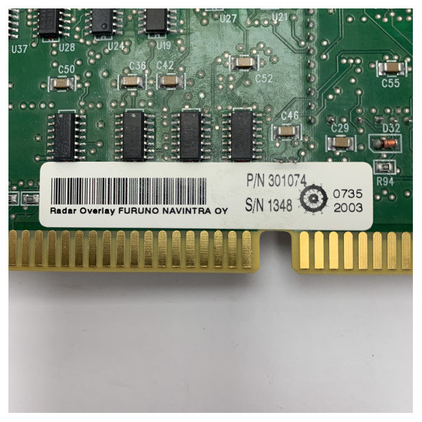 Furuno ECDIS PCB ROV Radar Overlay Board għal FEA-2107/FEA-2807 - 301074 - 24S0105-0 