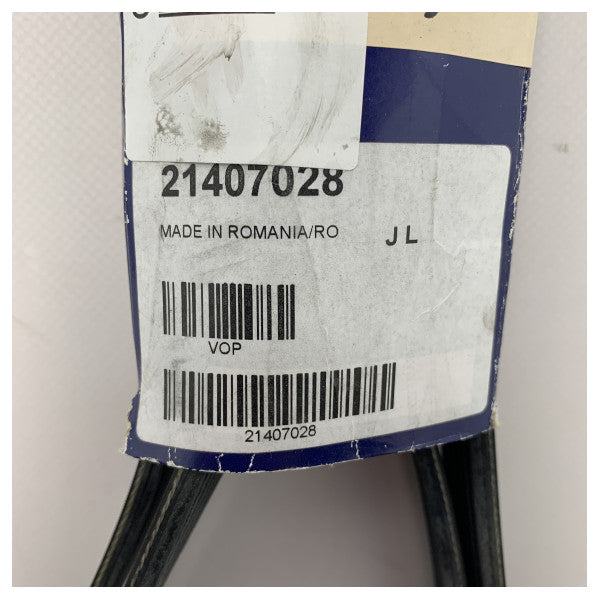 Многофункционален клиновиден ремък Volvo penta за алтернатор и сервоусилвател на волана - 21407028