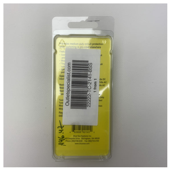 Wspornik obwodu przycisku Blue Sea 40A - 2141-BSS