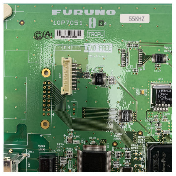 Furuno 55kHz σάρωσης σόναρ PCB CSH-5L MK2 Μοντέλο 10P7051-55 (LF) Marine Repair Board