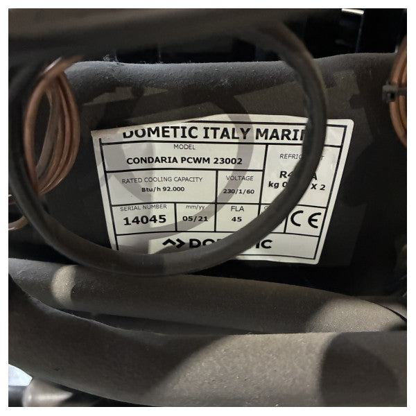 Dometic Condaria PCWM 23002 vandkøler 92000 BTU 230V 60Hz 