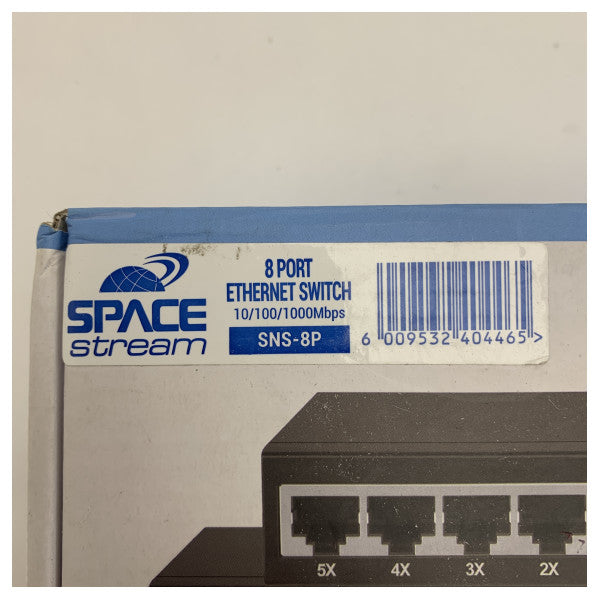 Güvenilir Ağ İletişimi için Space Stream 8-Port Gigabit Ethernet Switch 10/100/1000 Mbps