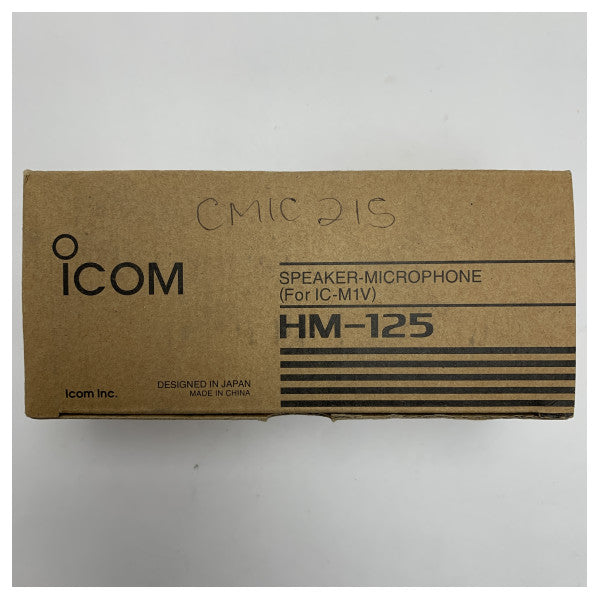 Icom IC-M1V ميكروفون مكبر الصوت البحري المحمول باليد HM-125 للاتصال اللاسلكي الواضح