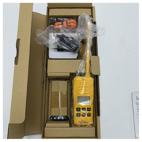 Icom IC-GM1600E Φορητός ασύρματος VHF GMDSS - Αξιόπιστη επικοινωνία έκτακτης ανάγκης στη θάλασσα