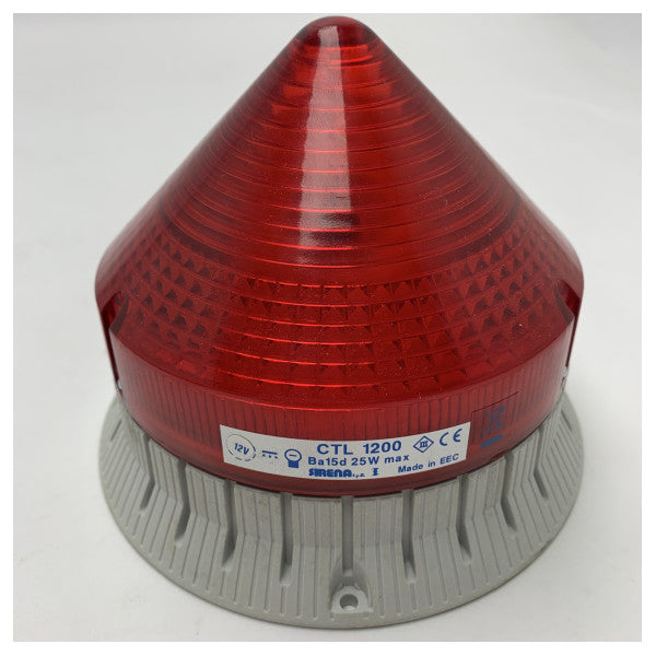 Sinalizador Sirena 12V CTL 1200 LED A RED