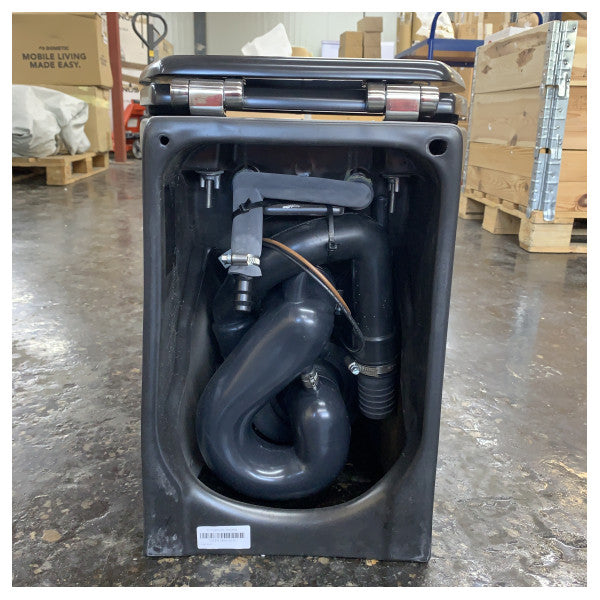 Planus Stilo Plus 24V Marine Toilet Matt Black 